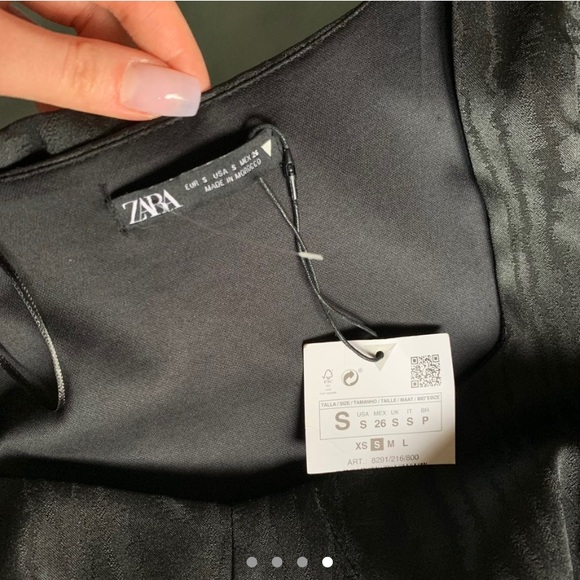 Zara bustier zebra top - Picture 4 of 4